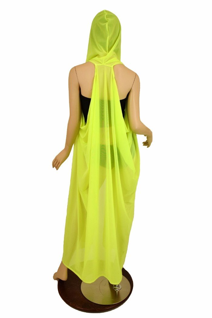 UV Neon Yellow Stretch Mesh