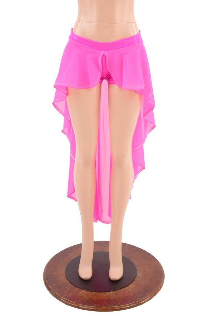 UV Neon Pink Stretch Mesh