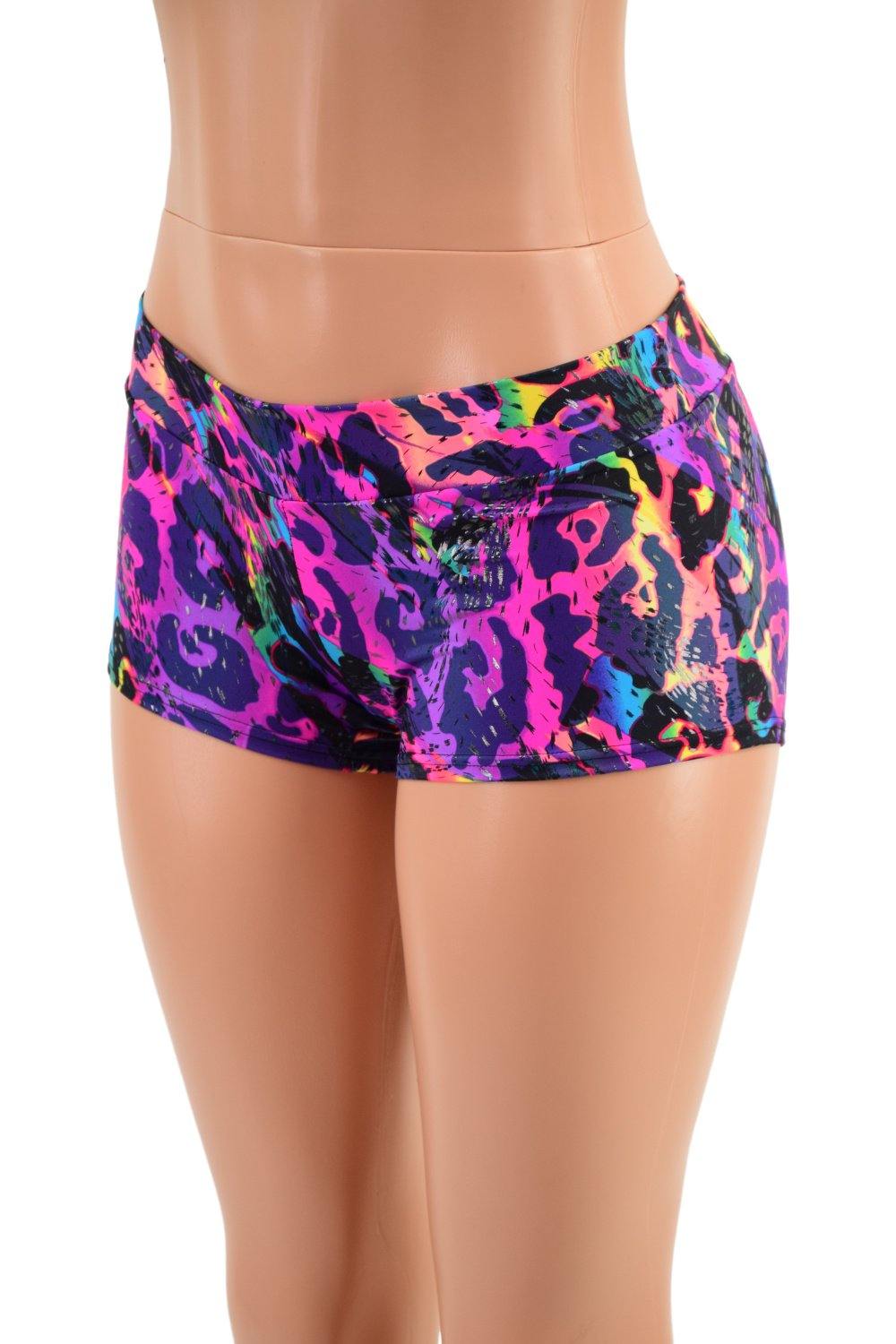 UV Glow Rainbow Leopard