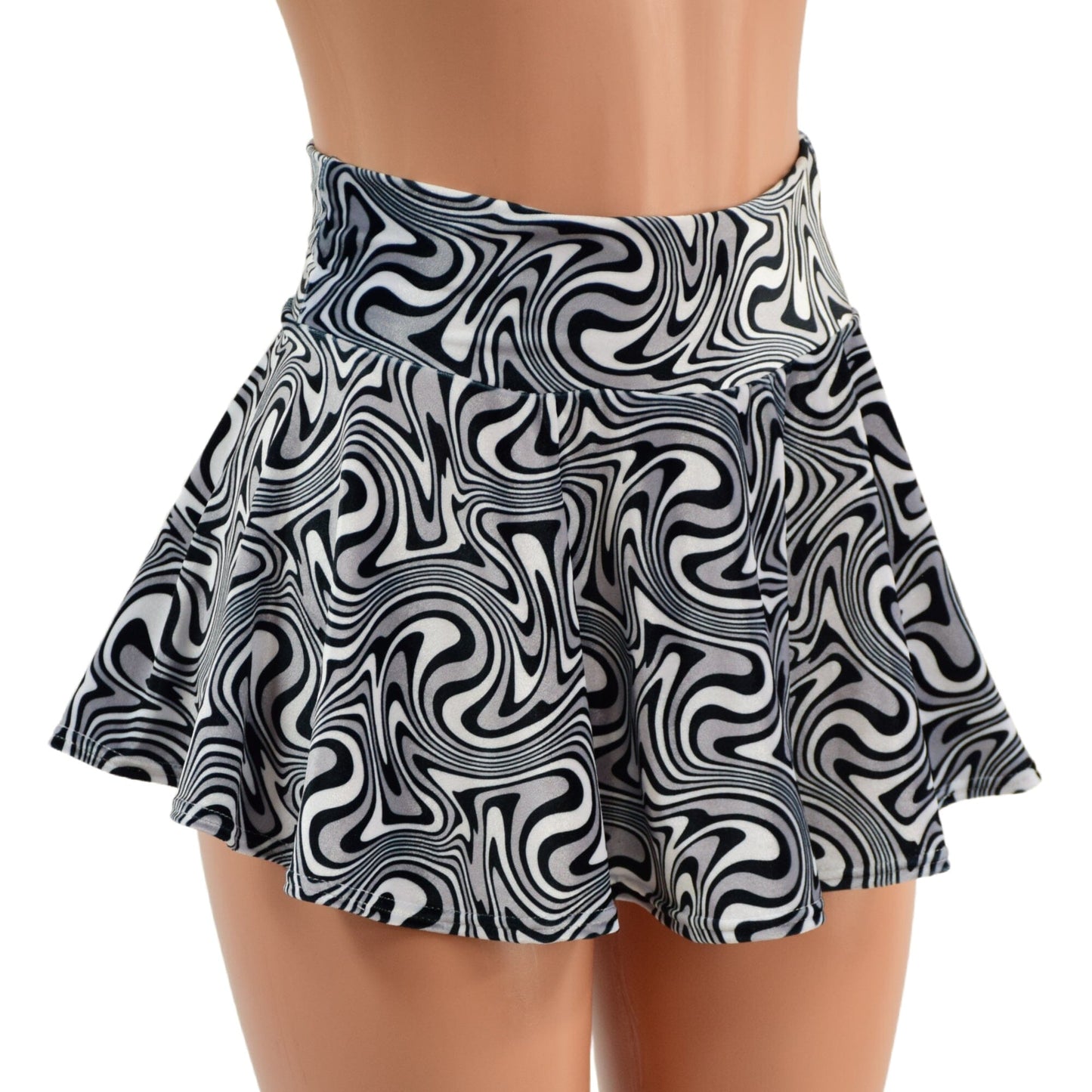 Distortion Stretch Velvet