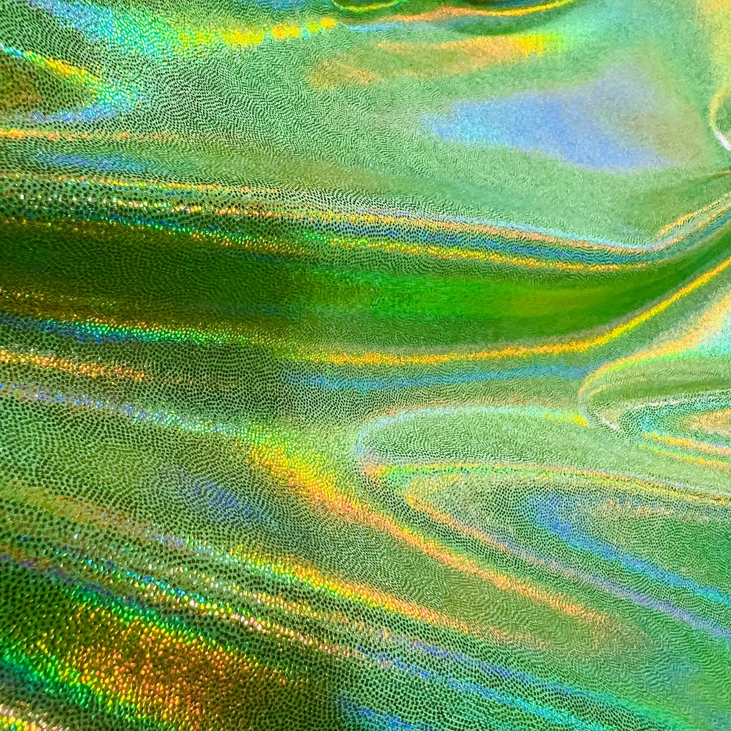 UV Glow Lime Holographic
