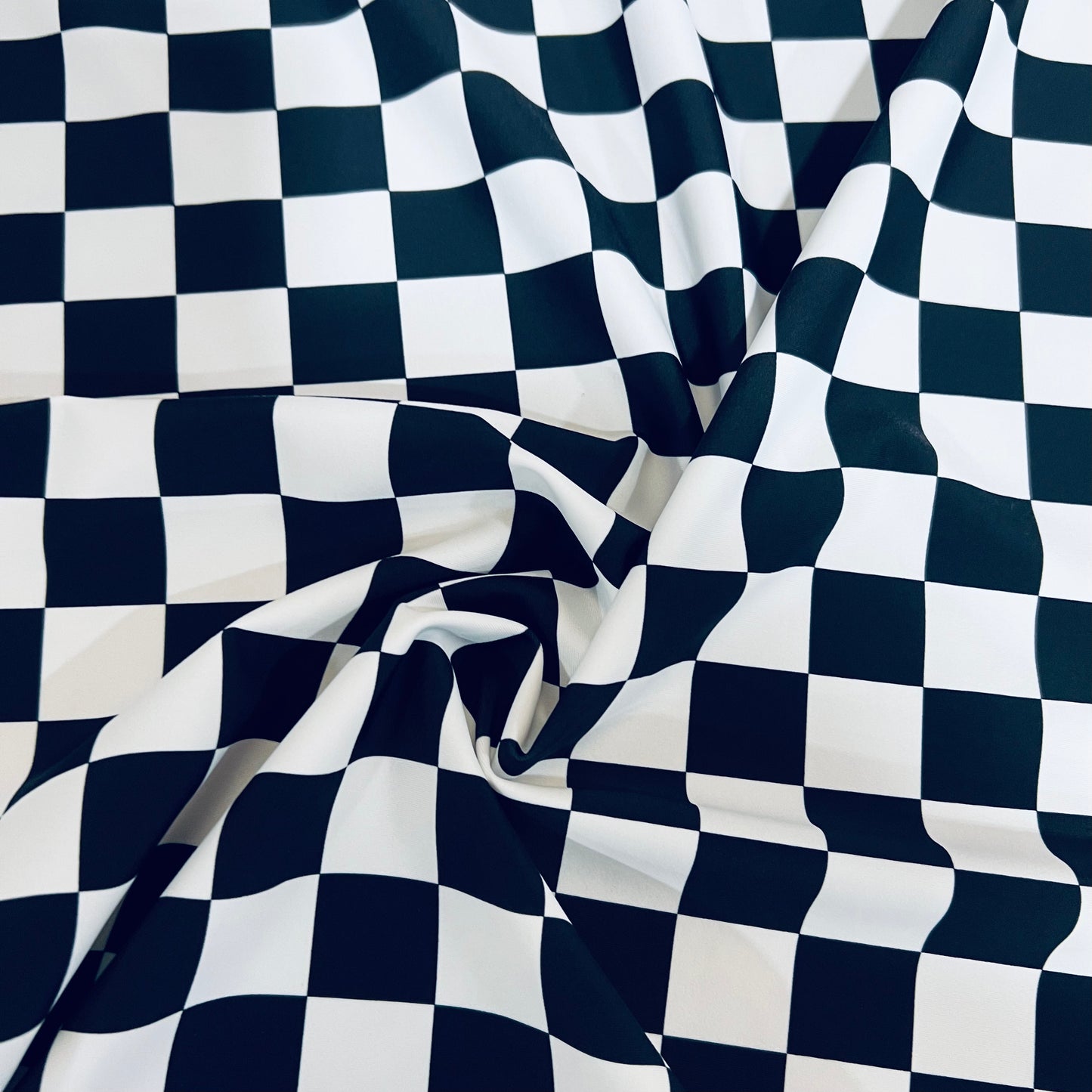 UV Black and White Checkered