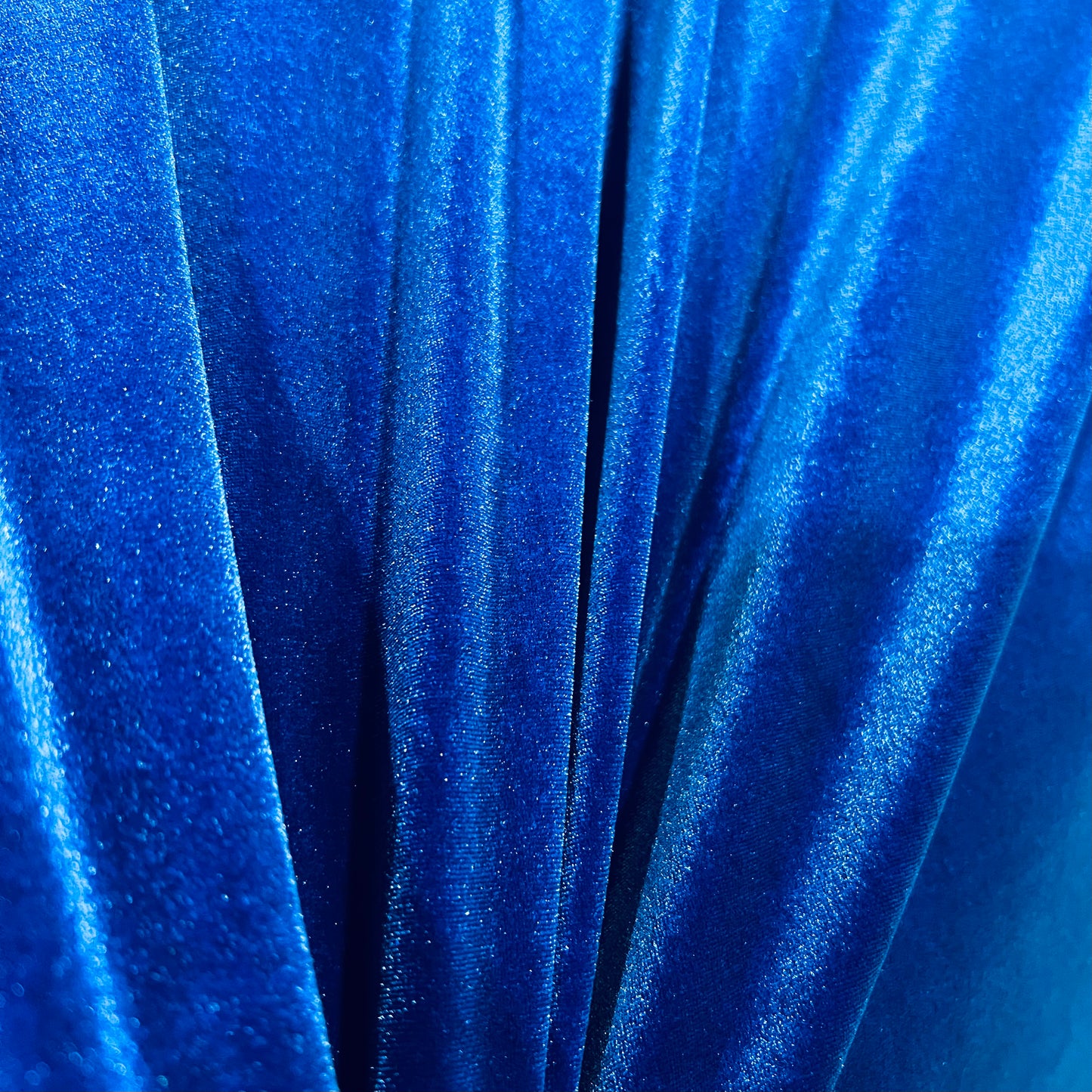 Sapphire Stretch Velvet