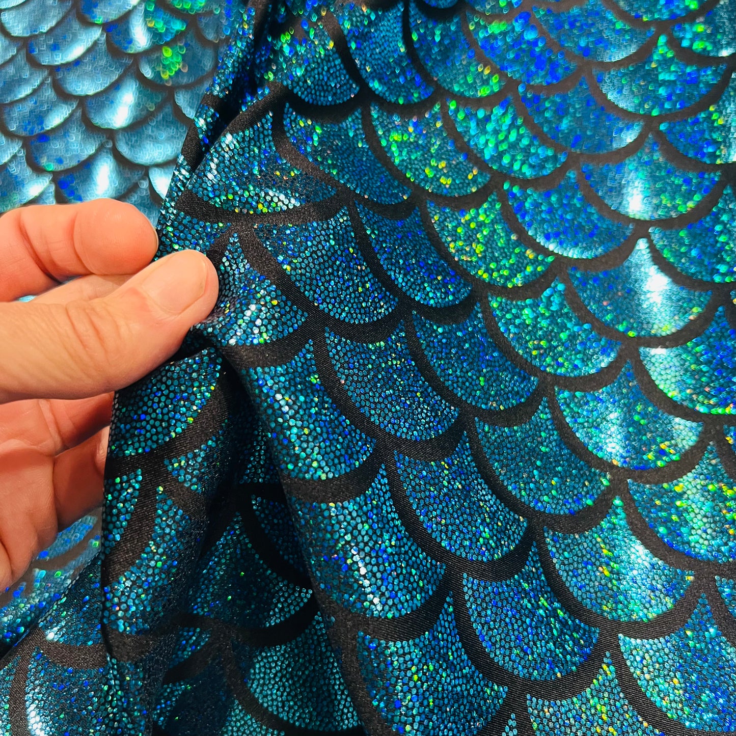 Turquoise Dragon Scale