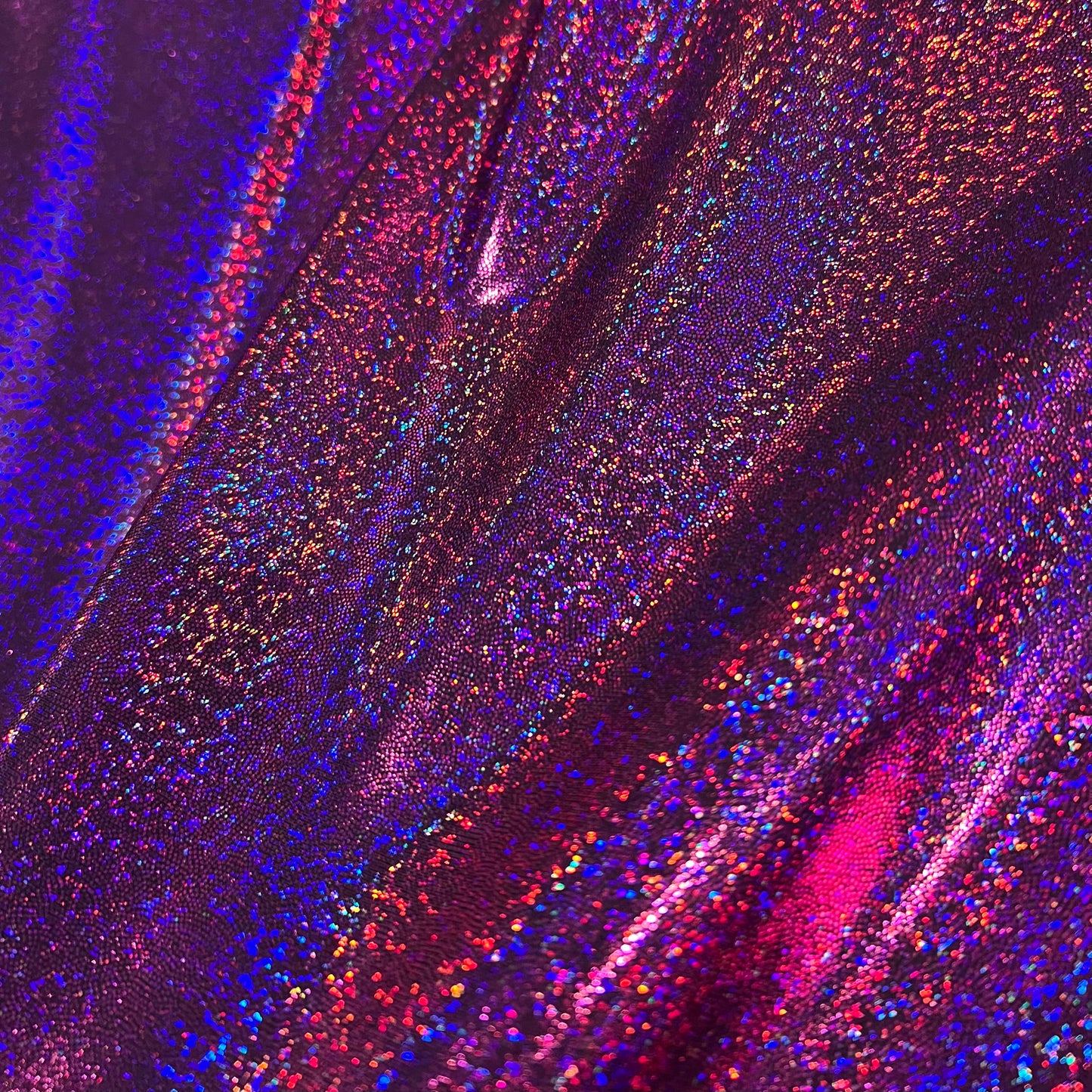 Fuchsia Sparkly Jewel Holographic