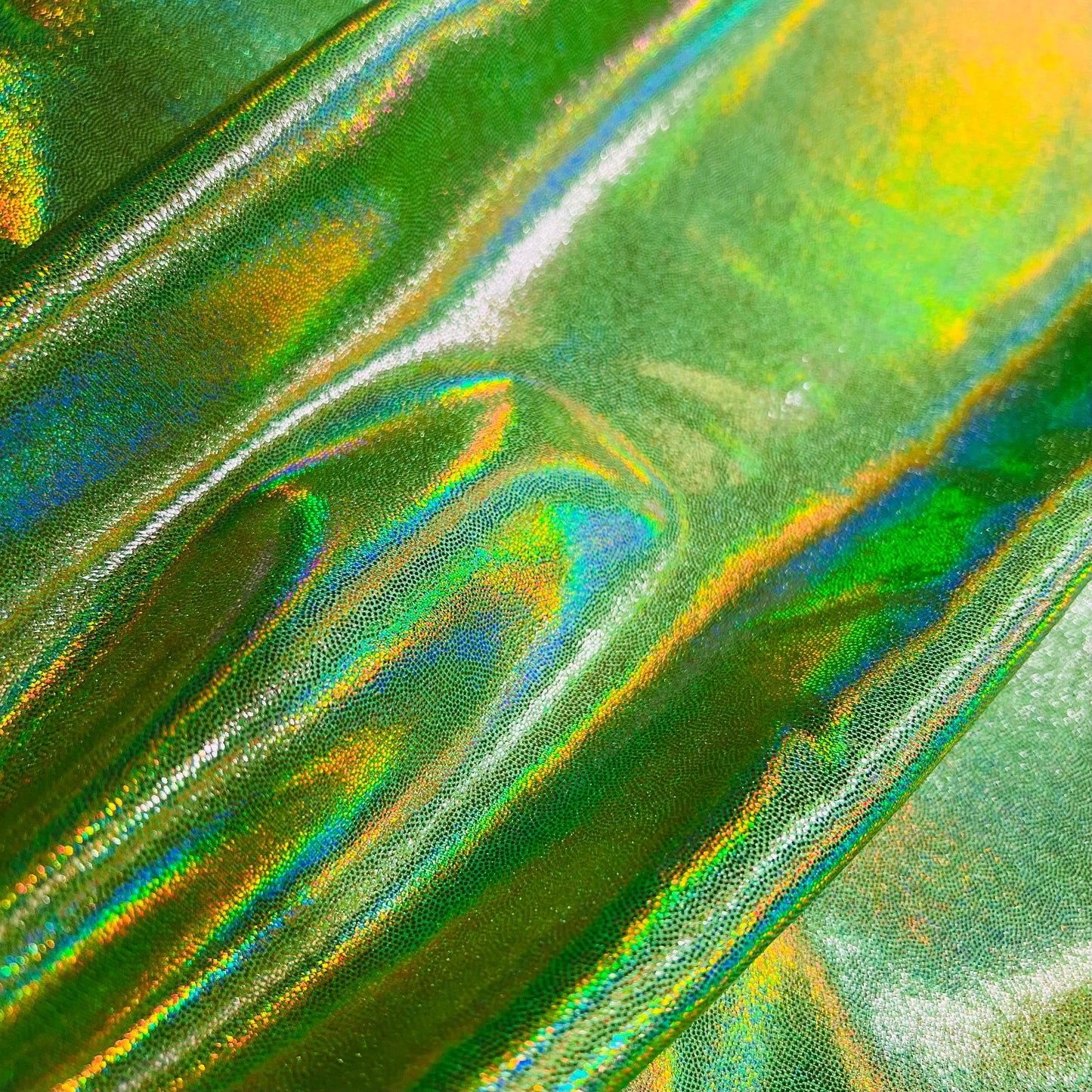 UV Glow Lime Holographic