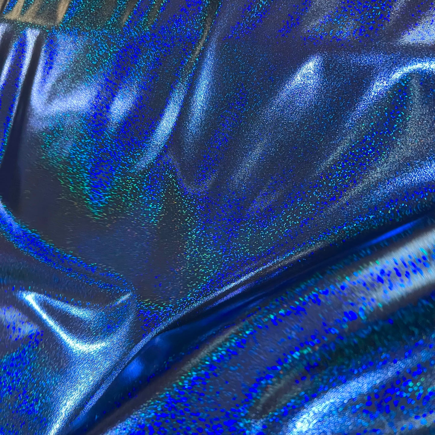 Blue Sparkly Jewel Holographic