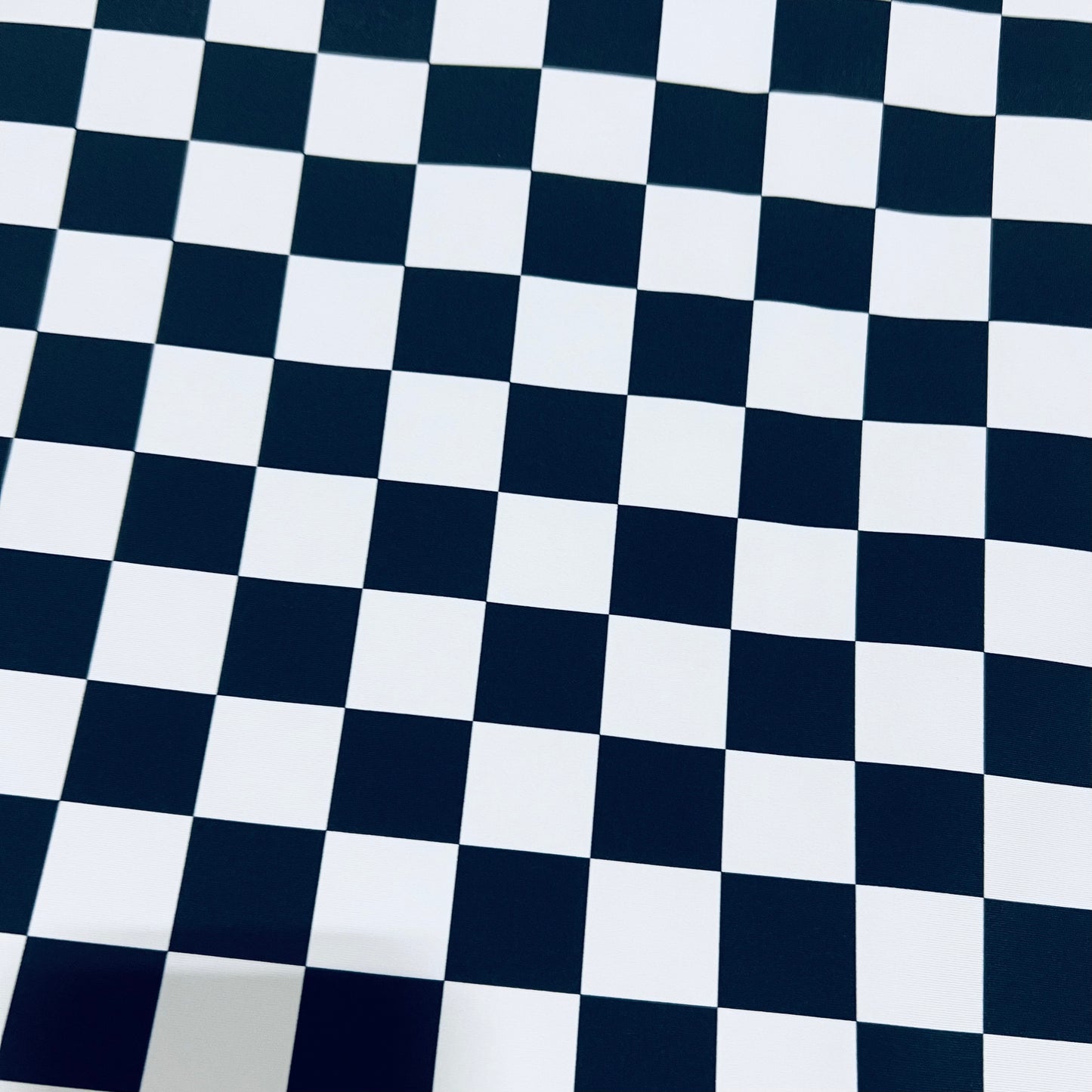 UV Black and White Checkered