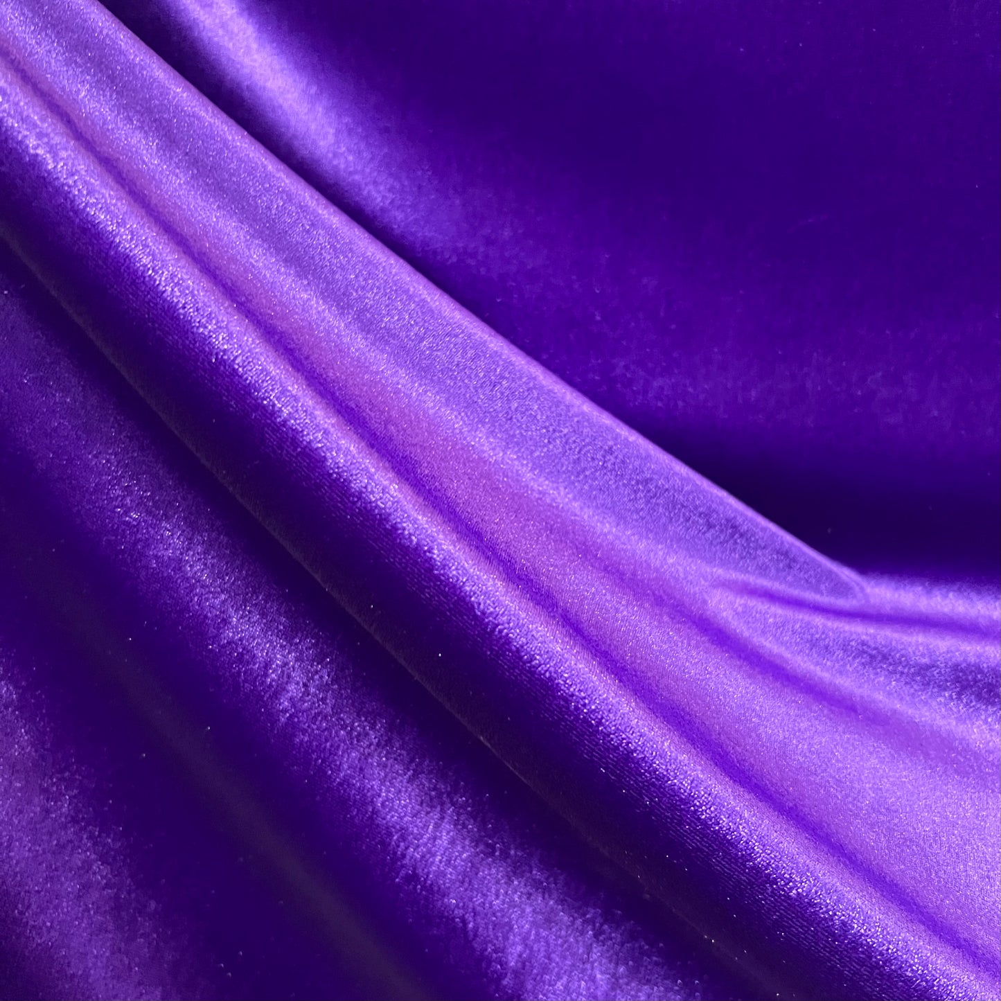Purple Stretch Velvet