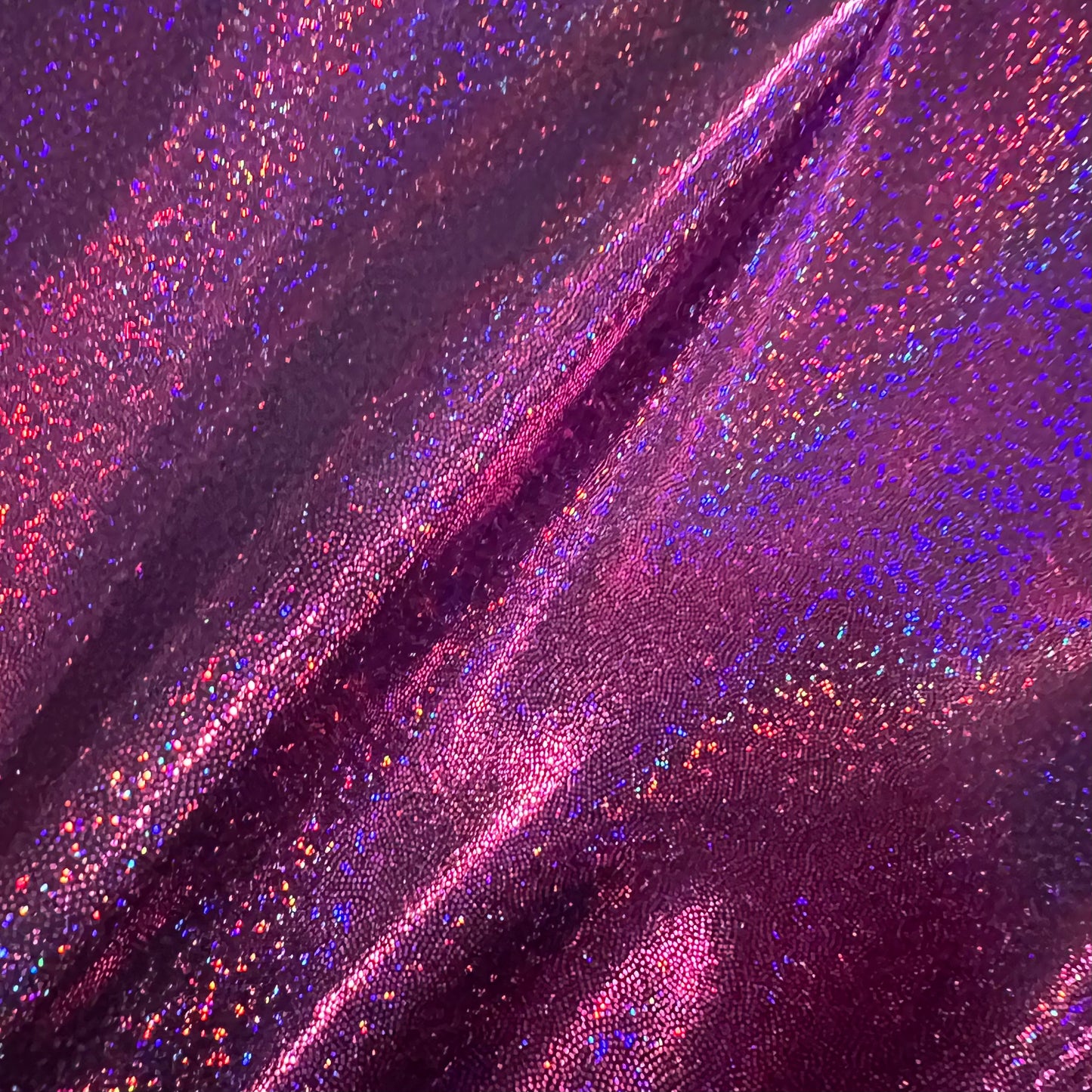 Fuchsia Sparkly Jewel Holographic