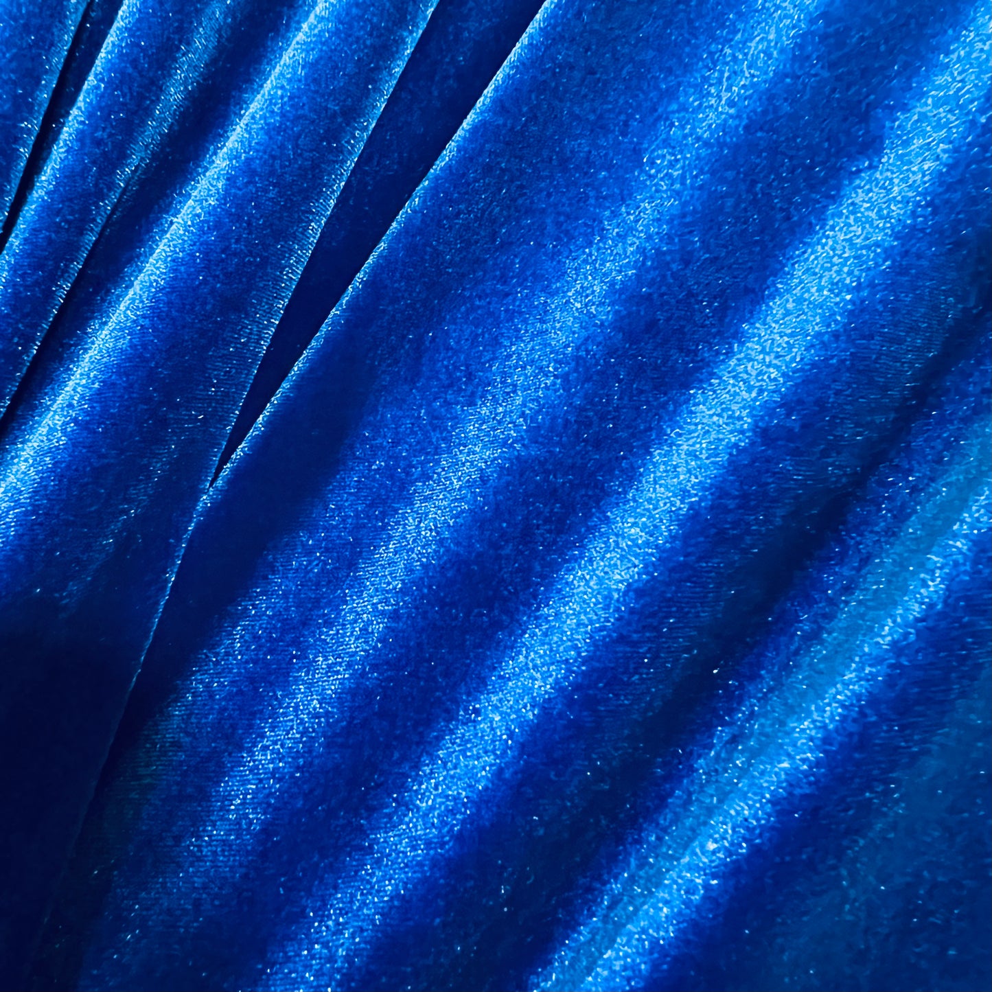 Sapphire Stretch Velvet