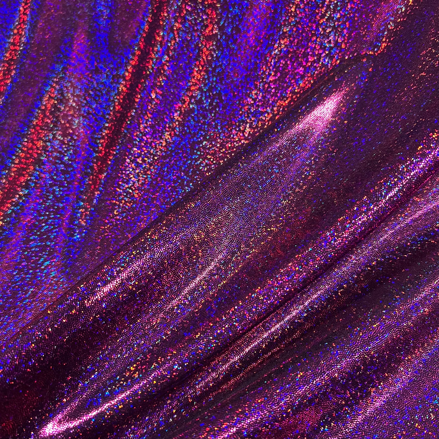 Fuchsia Sparkly Jewel Holographic