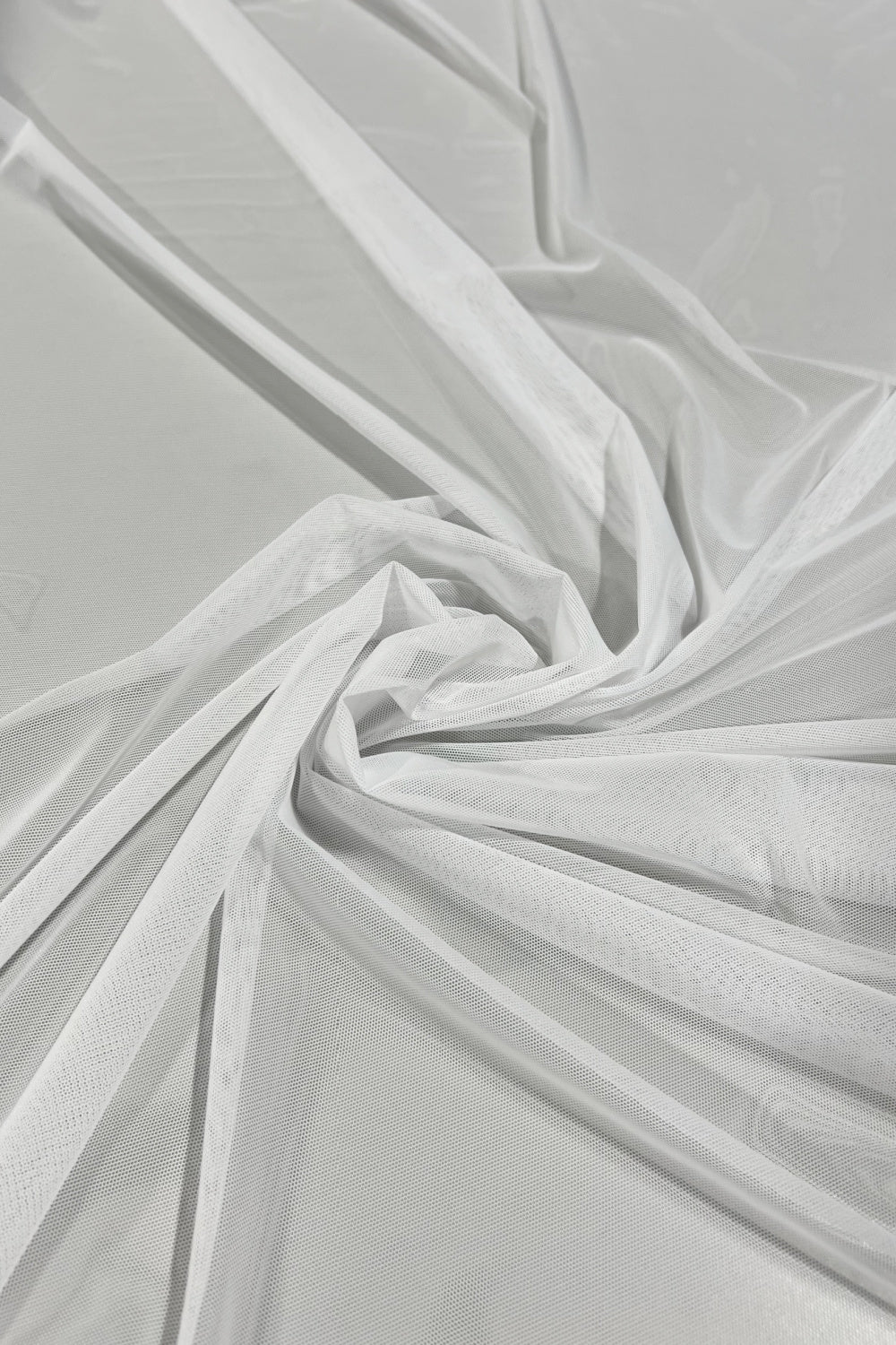 White Stretch Mesh