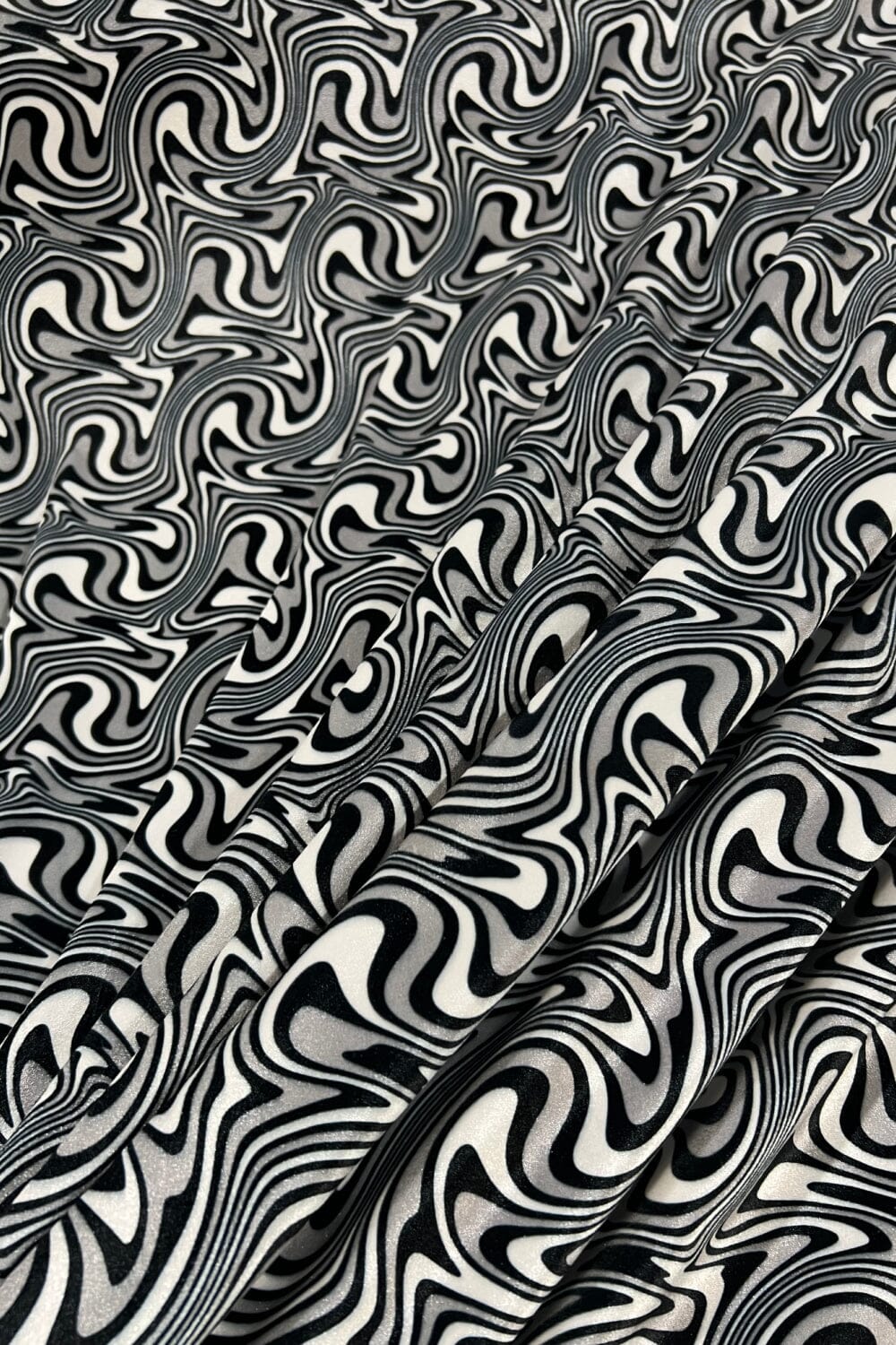 Distortion Stretch Velvet