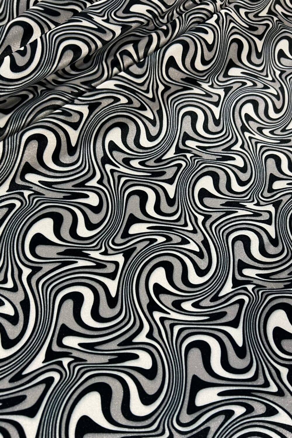 Distortion Stretch Velvet
