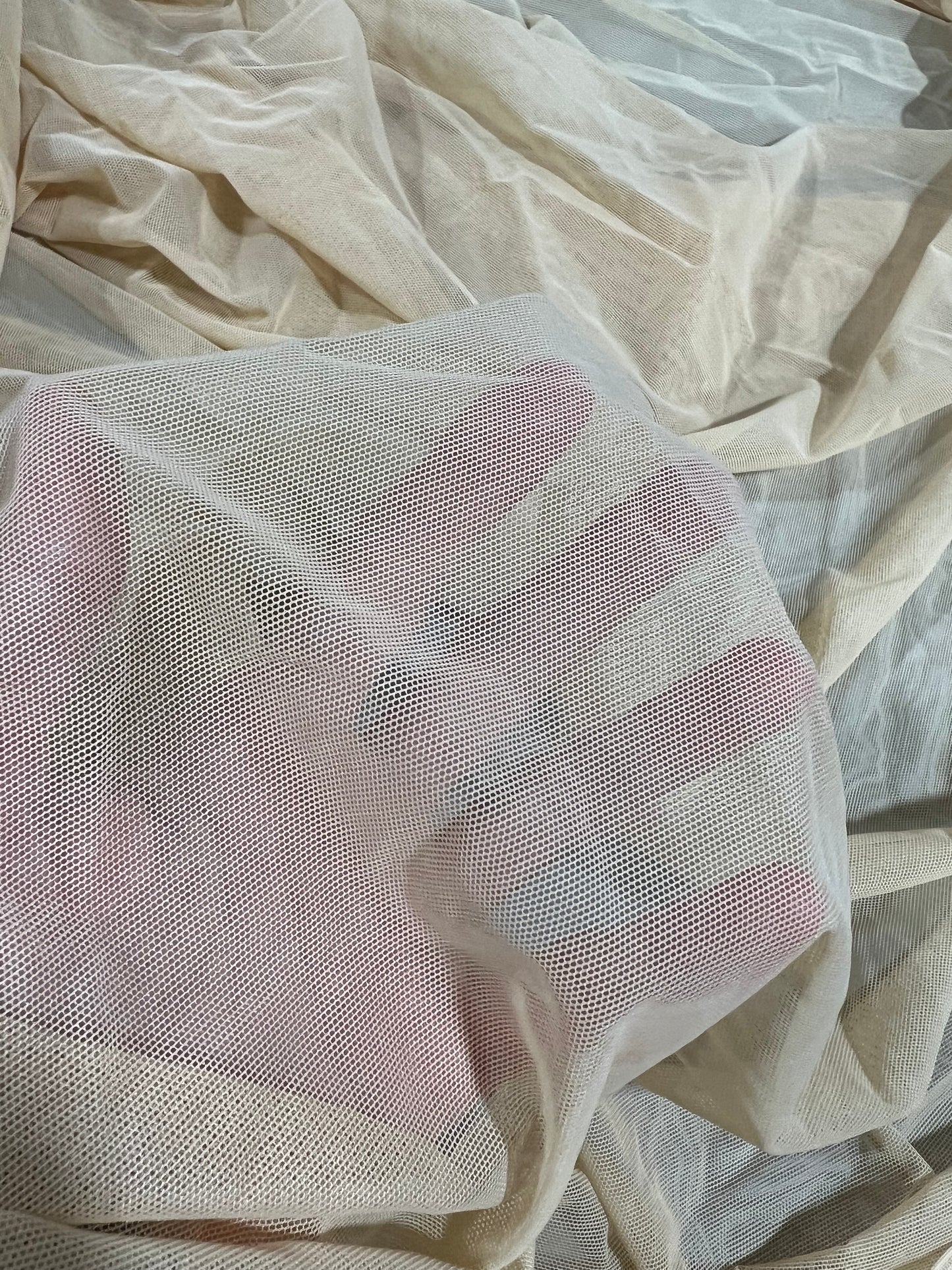 Almond Stretch Mesh