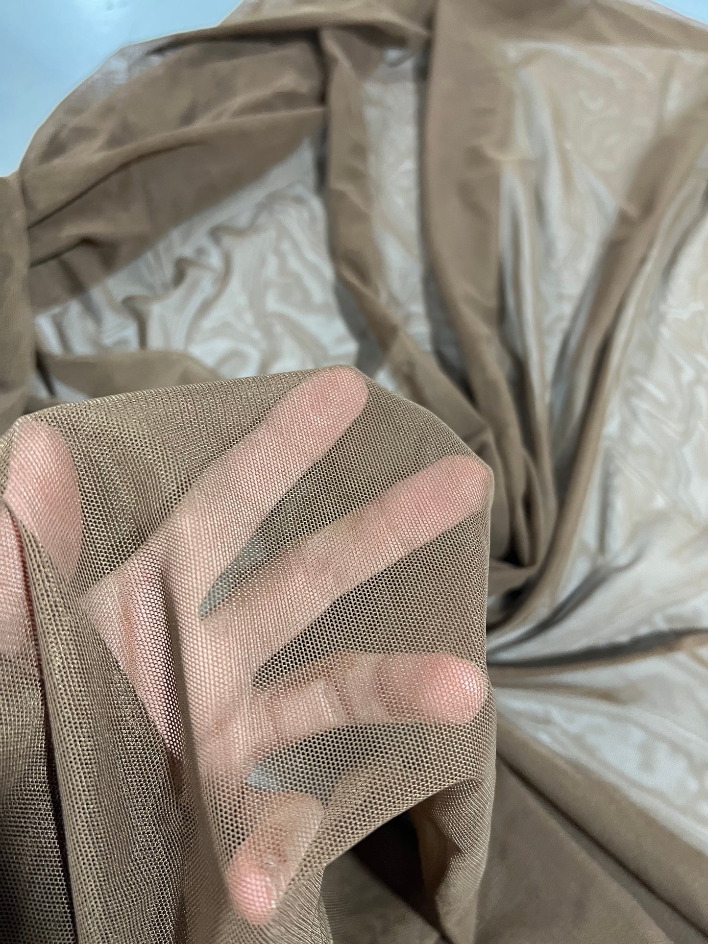 Cocoa Stretch Mesh