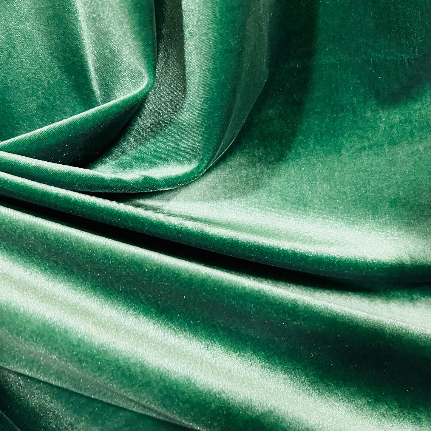 Green Stretch Velvet