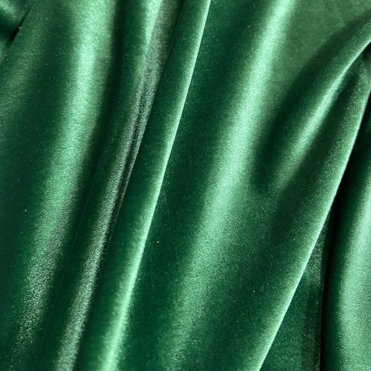 Green Stretch Velvet