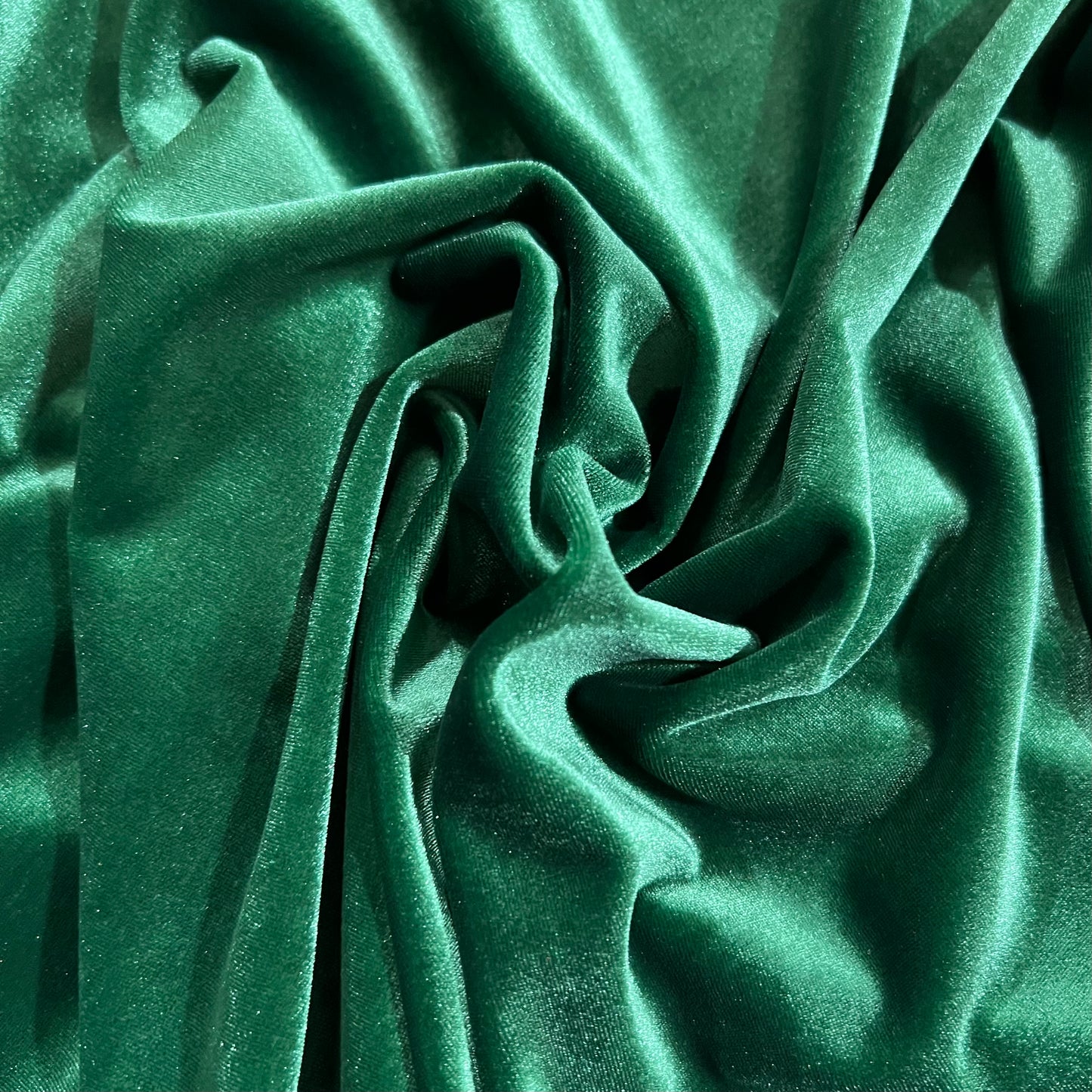 Green Stretch Velvet