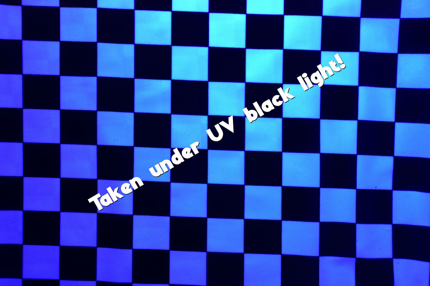UV Black and White Checkered