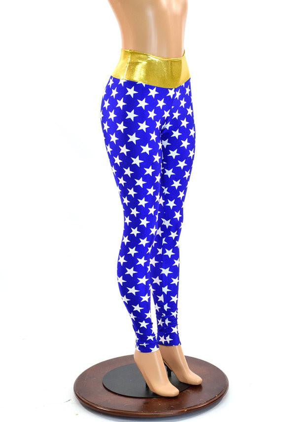 Blue and White Stars