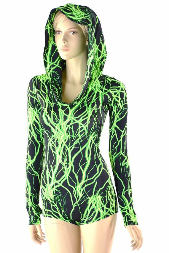 UV Neon Green Lightning