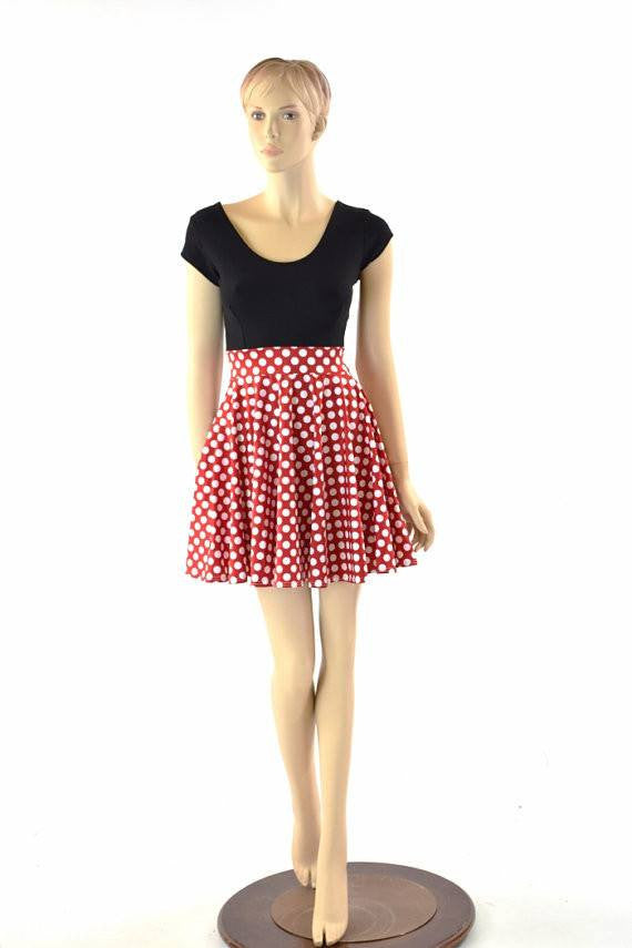 Red and White Polka Dot