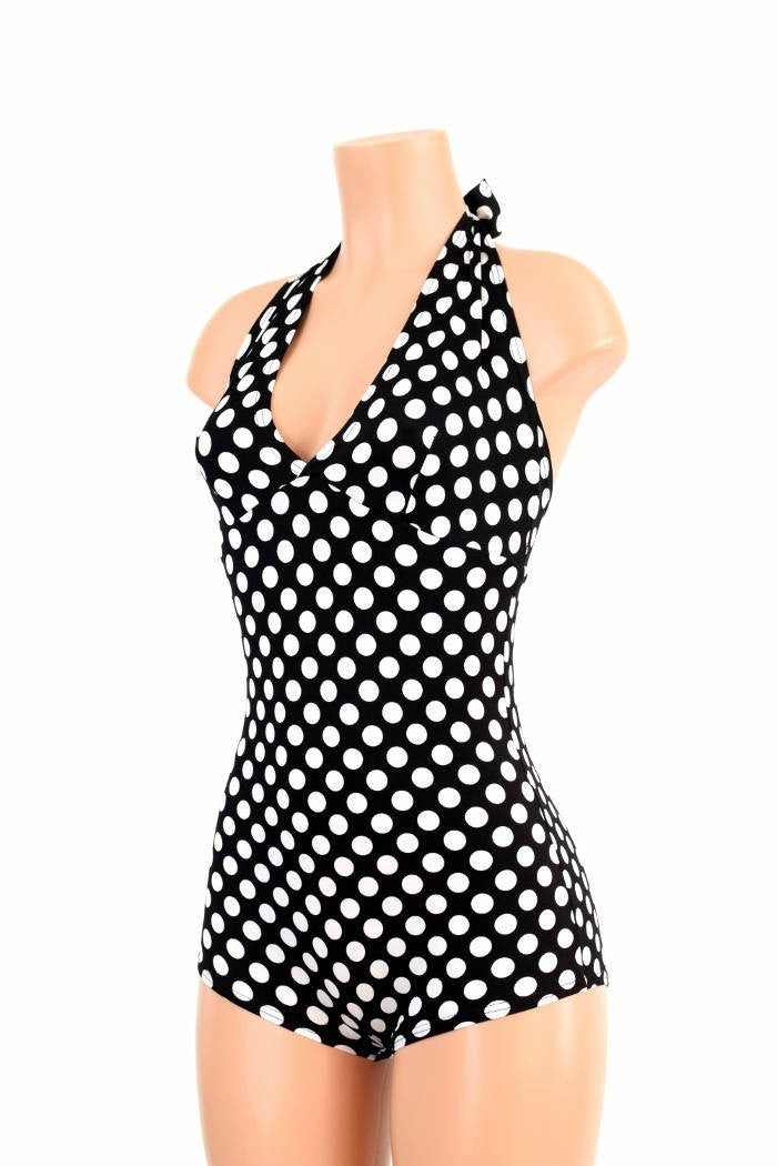 Black and White Polka Dots