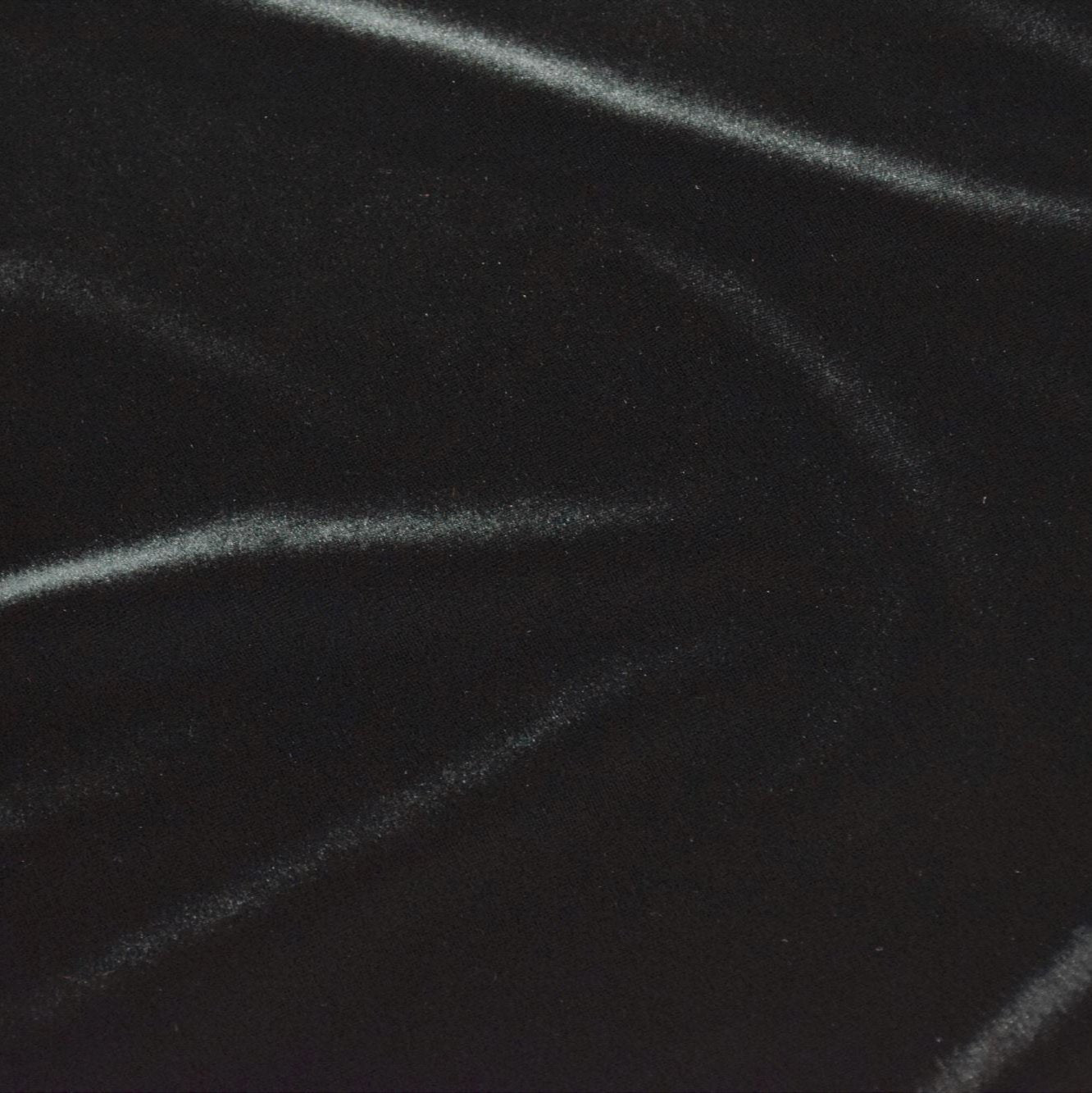Black Stretch Velvet
