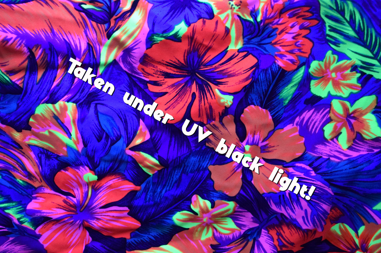 UV Glow Tahitian Floral