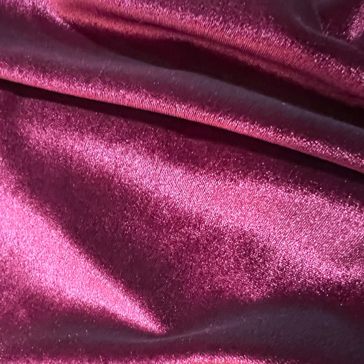 Burgundy Stretch Velvet