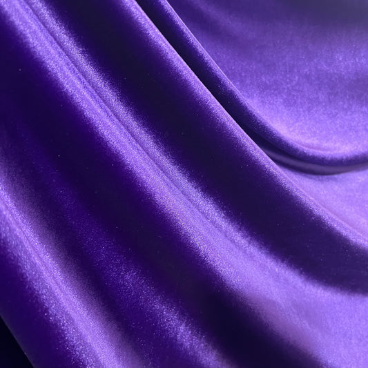 Purple Stretch Velvet