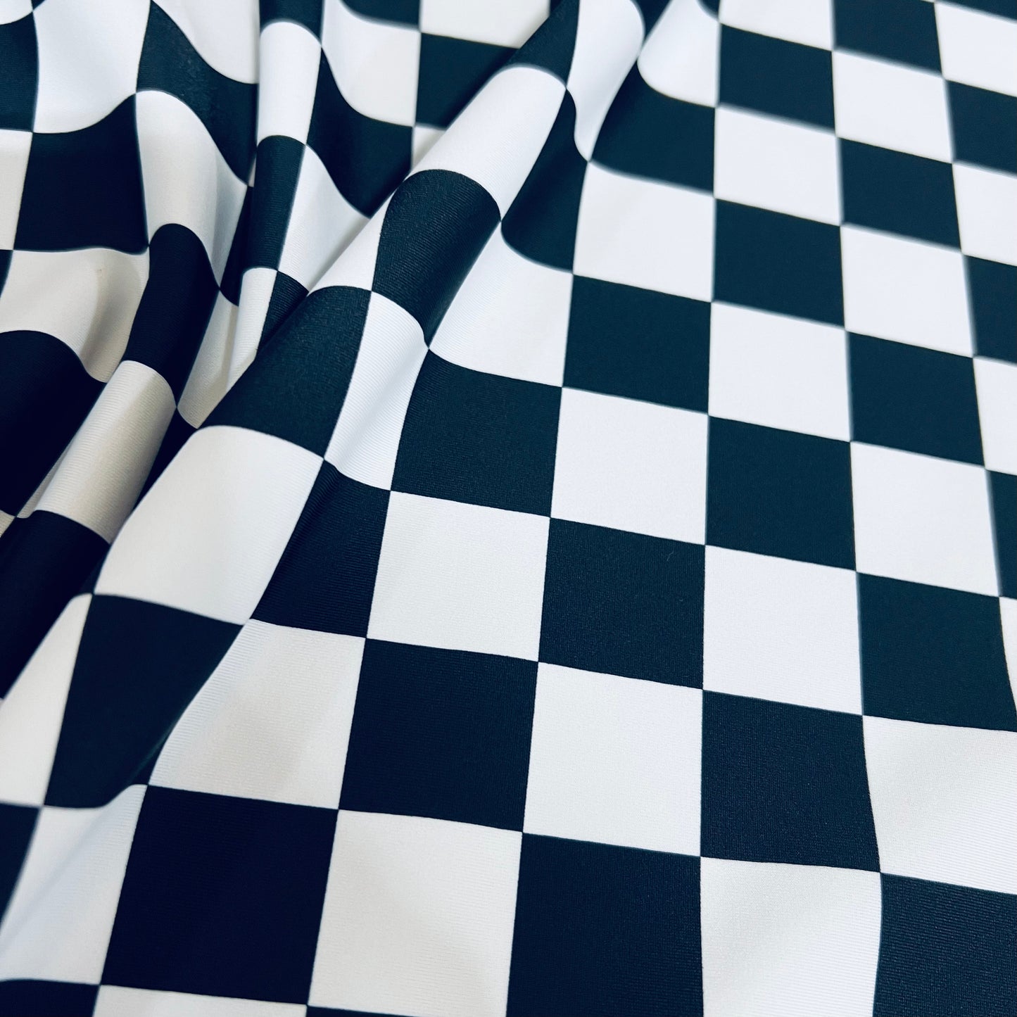UV Black and White Checkered
