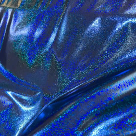 Blue Sparkly Jewel Holographic