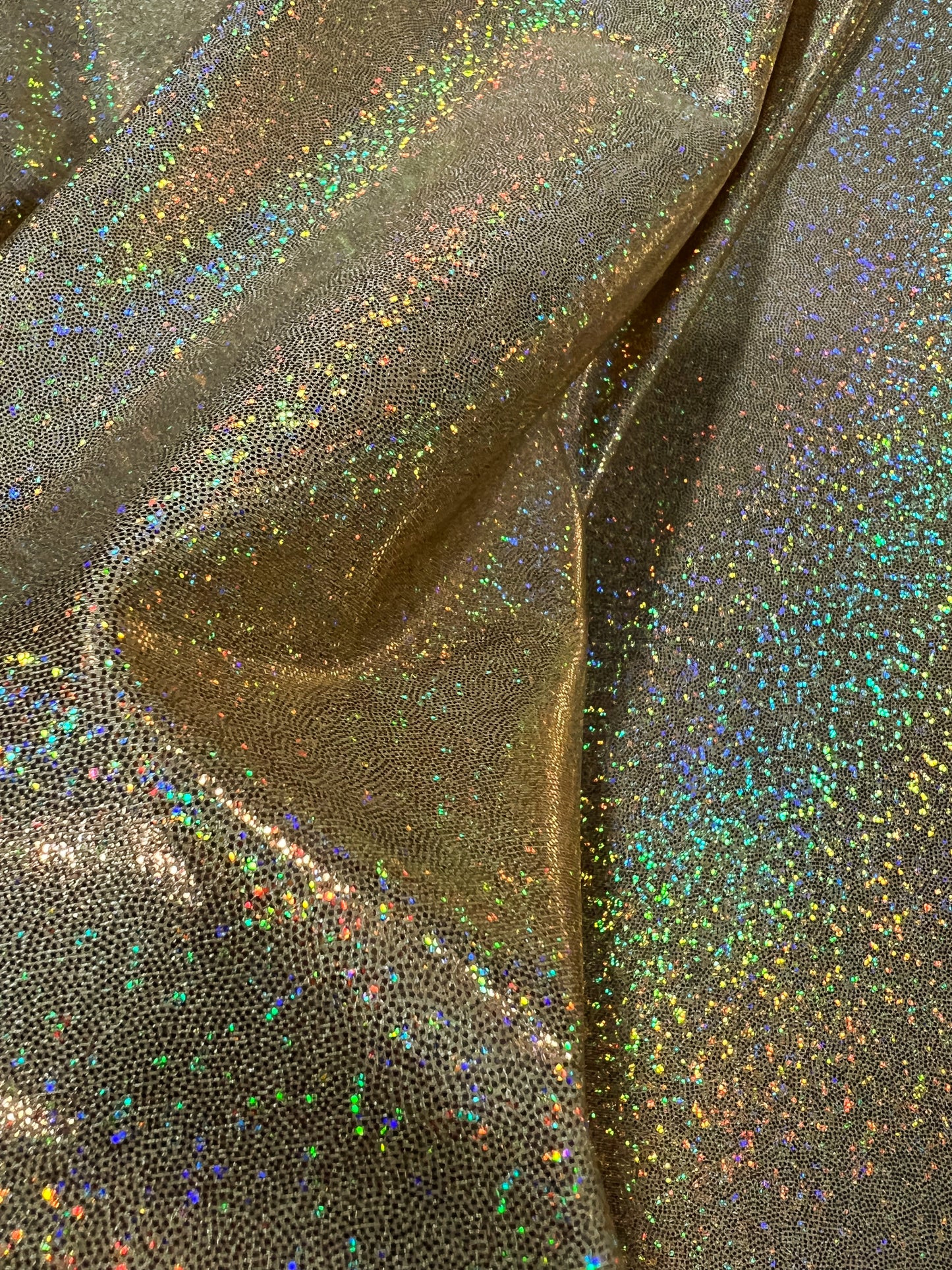 Gold Sparkly Jewel Holographic