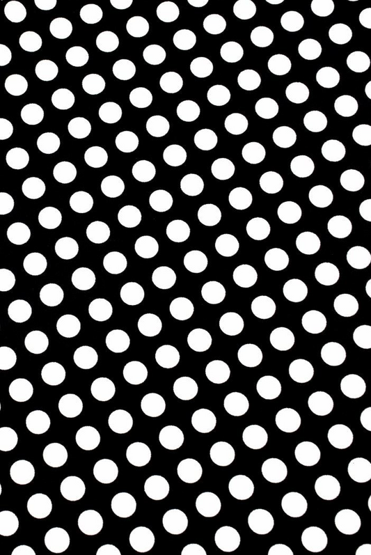 Black and White Polka Dots